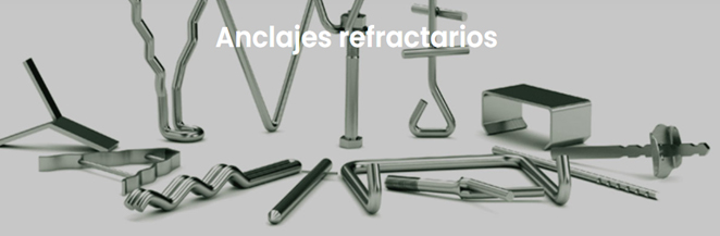 Anclajes refractarios